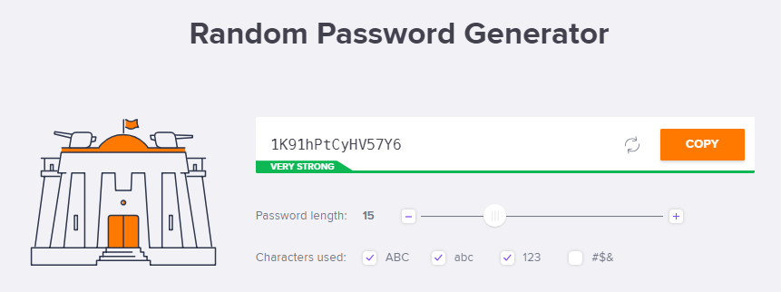 flexi 10 password generator